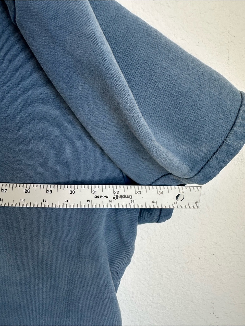 Yeezy Gap Yoke Tee Bluestine XXL 2XL Oversized Cotton Shirt‎ Kanye West - Picture 8 of 13